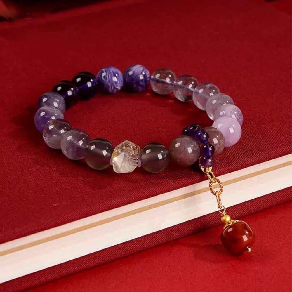 Buy Purple Quartz Bracelet For Health and Lucks