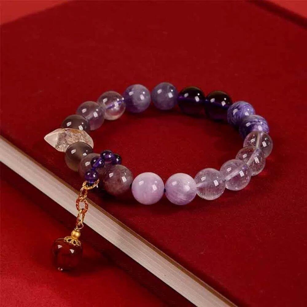 Cheap Discount Purple Color Bracelet For Wellness