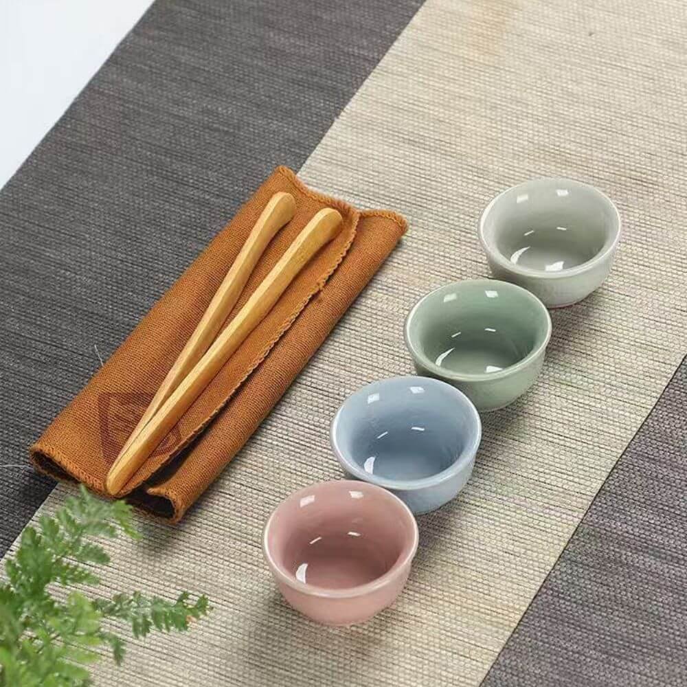 Discount Sale Ceramics Kungfu Tea Cups From Shaolin Temple