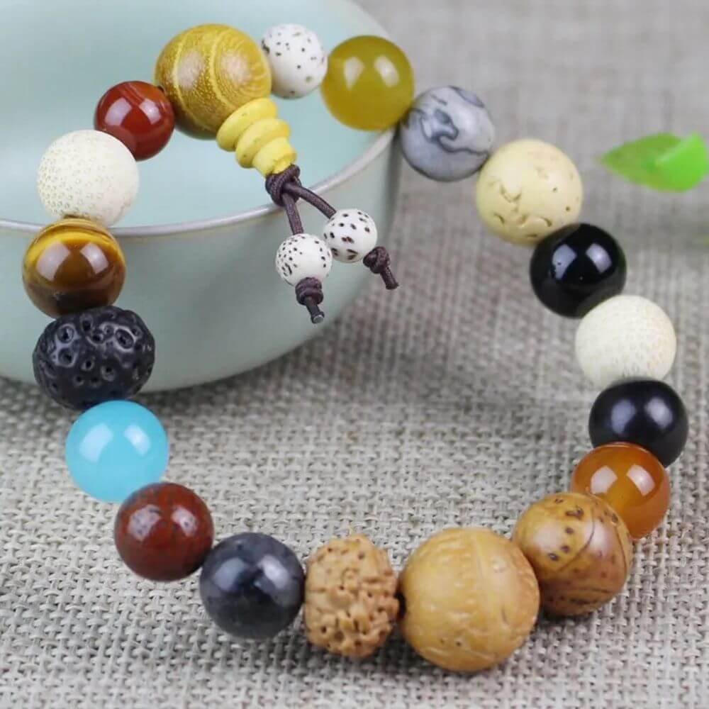 Factory Supply Shaolin Temple Shibazi Chakara Bead Bracelet In Bulk Order